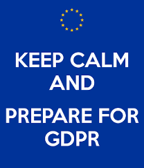 Keeo Calm and Prepare for GDPR